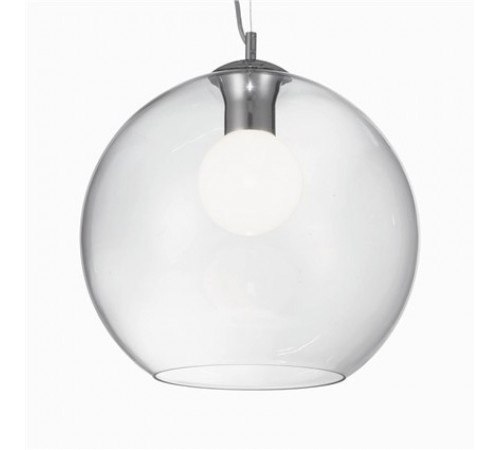 Подвесной светильник Ideal Lux Nemo Clear SP1 D40 052816 Подвесной светильник Ideal Lux Nemo Clear SP1 D40 052816