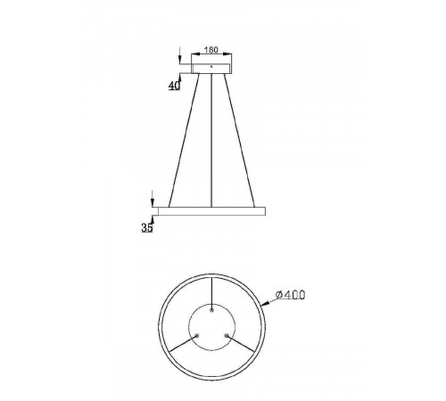 Подвесной светильник Maytoni Rim MOD058PL-L22BK Подвесной светильник Maytoni Rim MOD058PL-L22BK