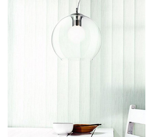 Подвесной светильник Ideal Lux Nemo Clear SP1 D20 052793 Подвесной светильник Ideal Lux Nemo Clear SP1 D20 052793