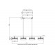 Подвесной светильник Crystal Lux MYSELF SP40W LED