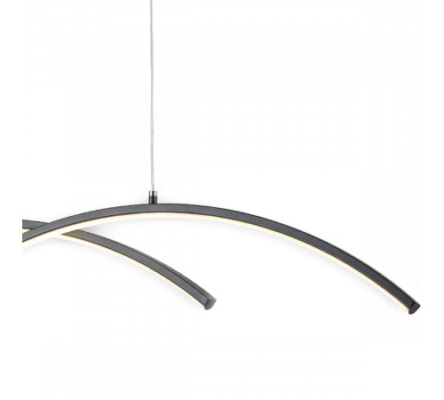 Подвесной светильник Escada Skyline 10212/S LED Black Подвесной светильник Escada Skyline 10212/S LED Black