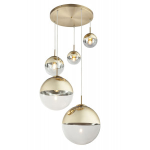Подвесной светильник Toplight Glass TL1203H-05GD