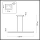 Подвесной светильник Odeon Light Beveren 6683/38L