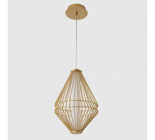 Подвесной светильник Crystal Lux CUADRA SP18W LED GOLD Подвесной светильник Crystal Lux CUADRA SP18W LED GOLD