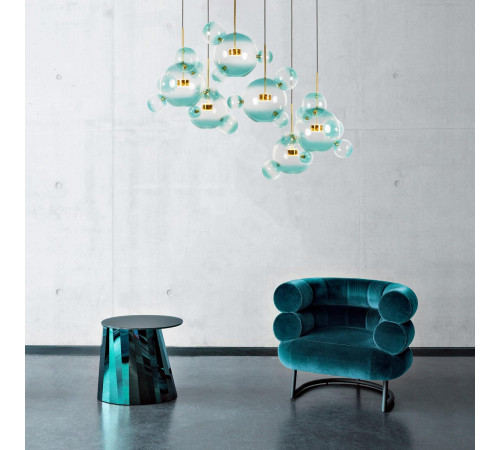 Подвесной светильник Loft IT Bolle 2027-P6 Blue Подвесной светильник Loft IT Bolle 2027-P6 Blue