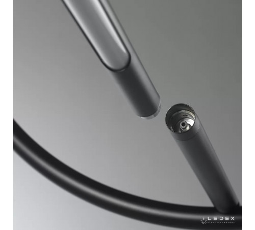 Подвесной светодиодный светильник iLedex Zoom 8075P/S-18W-3000K MBK-WH Подвесной светодиодный светильник iLedex Zoom 8075P/S-18W-3000K MBK-WH