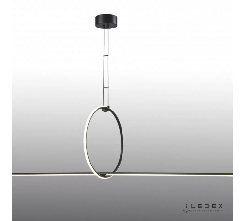 Подвесной светодиодный светильник iLedex Zoom 10339P/A2-35W-3000K BK-WH Подвесной светодиодный светильник iLedex Zoom 10339P/A2-35W-3000K BK-WH