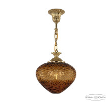 Подвесной светильник Bohemia Ivele Crystal 7003P/23 G Amber/H-1A