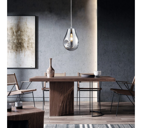 Подвесной светильник Lumien Hall Nertus LH4111/1P-CR-SL Подвесной светильник Lumien Hall Nertus LH4111/1P-CR-SL