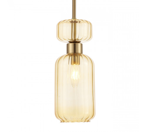 Подвесной светильник Escada Gloss 1141/1S Amber Подвесной светильник Escada Gloss 1141/1S Amber