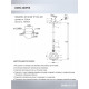 Подвесной светильник Seven Fires Levent SF4045/1P-BK-AM