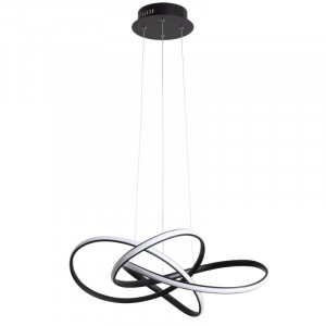 Подвесной светодиодный светильник Arte Lamp Swing A7040SP-4BK