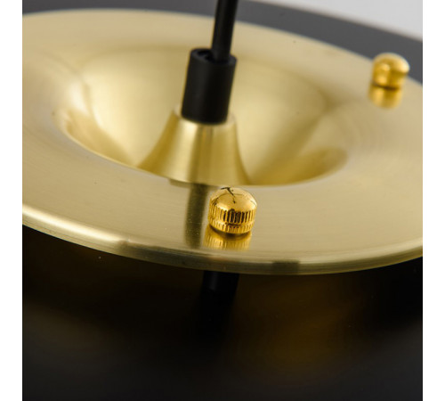 Подвесной светильник DeLight Collection Revolve 9187P black/gold Подвесной светильник DeLight Collection Revolve 9187P black/gold
