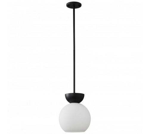 Подвесной светильник iLamp Mono P6079-1 BK+WH Подвесной светильник iLamp Mono P6079-1 BK+WH