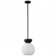 Подвесной светильник iLamp Mono P6079-1 BK+WH