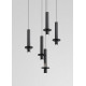 Подвесной светильник Delight Collection Meta 10704P black/grey