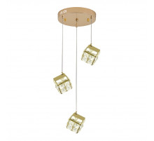 Подвесной светильник Indigo Radioso 12048/3P Gold V000134L