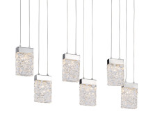 Подвесной светильник Delight Collection MD17090026 MD17090026-6D chrome