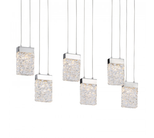 Подвесной светильник Delight Collection MD17090026 MD17090026-6D chrome Подвесной светильник Delight Collection MD17090026 MD17090026-6D chrome