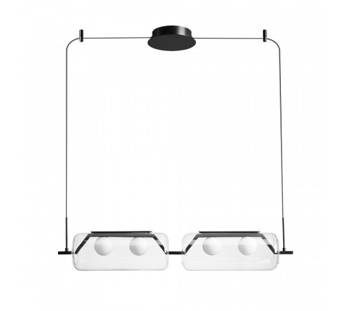 Подвесной светильник Arte Lamp Geneva A2341SP-4BK Подвесной светильник Arte Lamp Geneva A2341SP-4BK