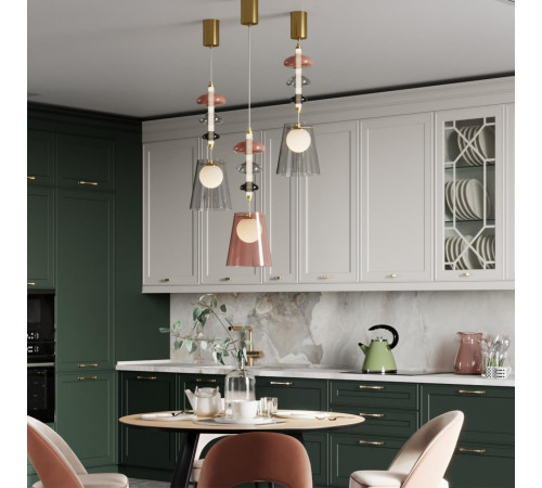 Подвесной светильник Odeon Light Amore 5411/18LB Подвесной светильник Odeon Light Amore 5411/18LB