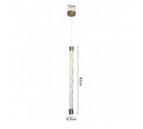 Подвесной светильник Delight Collection OMD807 OMD807B gold Подвесной светильник Delight Collection OMD807 OMD807B gold