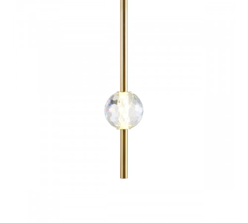 Подвесной светильник Indigo Ciondolo 11066/1P Brass V000170L Подвесной светильник Indigo Ciondolo 11066/1P Brass V000170L