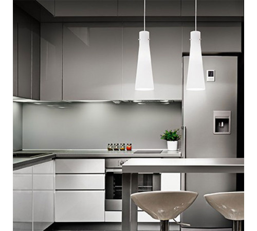 Подвесной светильник Ideal Lux Kuky SP1 Bianco 053448 Подвесной светильник Ideal Lux Kuky SP1 Bianco 053448