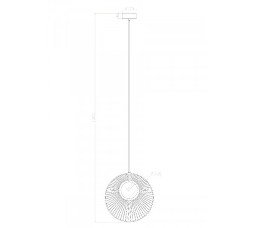 Подвесной светильник Arte Lamp Layla A2808SP-1BK Подвесной светильник Arte Lamp Layla A2808SP-1BK