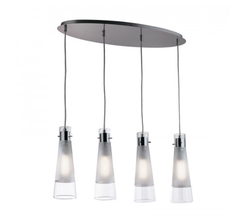 Подвесной светильник Ideal Lux Kuky SP4 Trasparente 023038 Подвесной светильник Ideal Lux Kuky SP4 Trasparente 023038