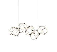 Подвесной светильник Delight Collection Lucciola MD18001068-5A matt gold