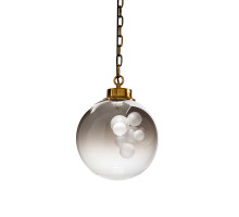 Подвесной светильник Delight Collection Soap KG1148P brass/smoky