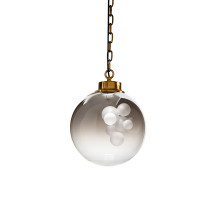 Подвесной светильник Delight Collection Soap KG1148P brass/smoky