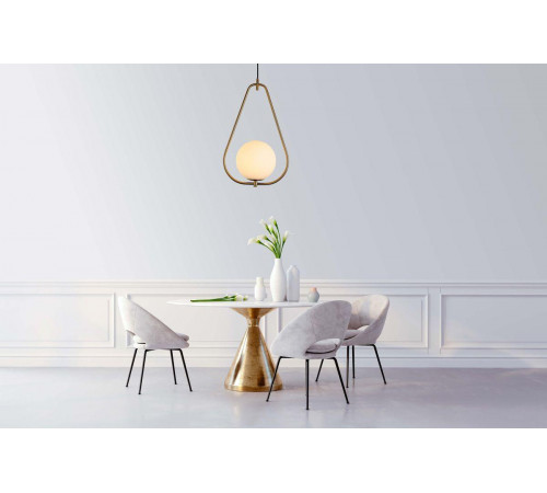 Подвесной светильник Lumina Deco Forneri LDP 6832-200 WT+MD Подвесной светильник Lumina Deco Forneri LDP 6832-200 WT+MD