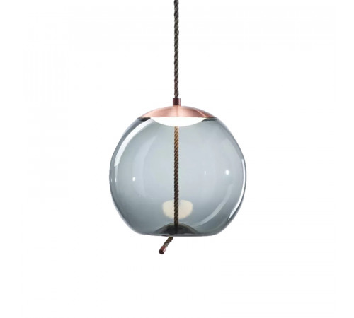 Подвесной светильник Delight Collection Knot 9966P/C copper/blue Подвесной светильник Delight Collection Knot 9966P/C copper/blue