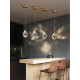 Подвесной светильник Delight Collection Crystal rock OM820083-1G (MD-020B-1 gold)