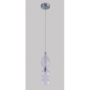 Подвесной светильник Crystal Lux Iris SP1 B Transparent