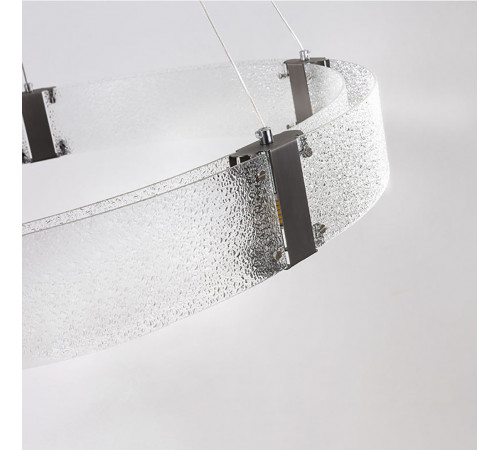 Подвесной светильник Delight Collection Parallel Ring D8028P/R/D800 black/clear Подвесной светильник Delight Collection Parallel Ring D8028P/R/D800 black/clear