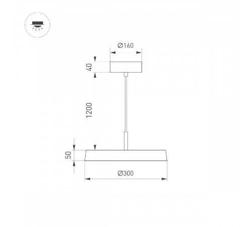Подвесной светильник Arlight SP-ELEGANT-R300-17W Day4000 (BK, 120 deg, 230V) 033920(1) Подвесной светильник Arlight SP-ELEGANT-R300-17W Day4000 (BK, 120 deg, 230V) 033920(1)