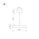 Подвесной светильник Arlight SP-ELEGANT-R300-17W Day4000 (BK, 120 deg, 230V) 033920(1)