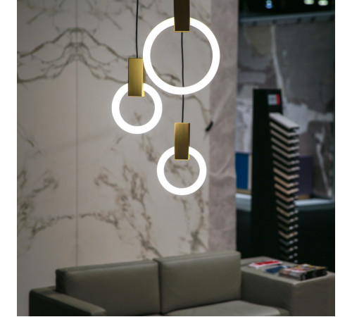 Подвесной светильник Delight Collection Halo 9813P/L gold