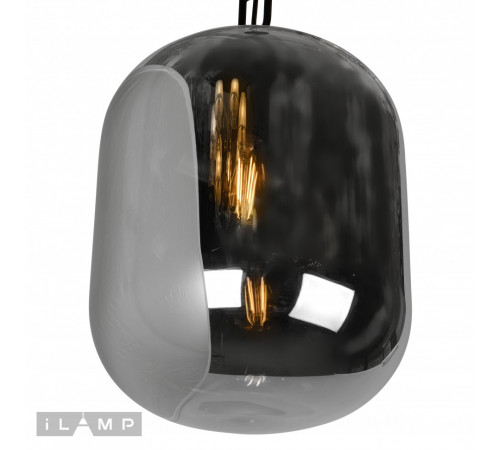 Подвесной светильник iLamp Mono 8792L/1P GR+BK Подвесной светильник iLamp Mono 8792L/1P GR+BK
