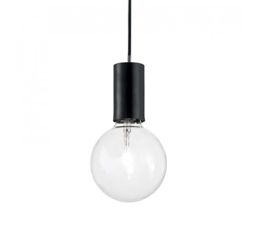 Подвесной светильник Ideal Lux Hugo SP1 Nero 139685 Подвесной светильник Ideal Lux Hugo SP1 Nero 139685