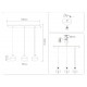 Подвесной светильник Ambrella Light Traditional TR83135