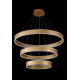 Подвесной светодиодный светильник Crystal Lux MUCHOS SP158W LED D400+600+800 GOLD