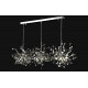Подвесной светильник Crystal Lux GARDEN SP3х3 L1200 CHROME