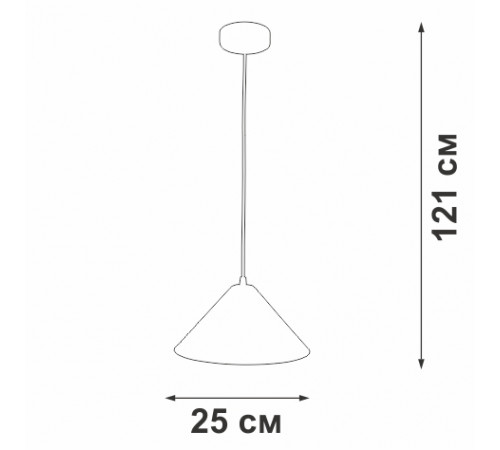 Подвесной светильник Vitaluce V2925-0/1S Подвесной светильник Vitaluce V2925-0/1S