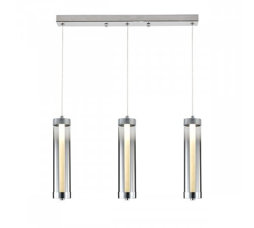 Подвесной светильник Indigo Rilucente 11061/3P Chrome V000148L Подвесной светильник Indigo Rilucente 11061/3P Chrome V000148L