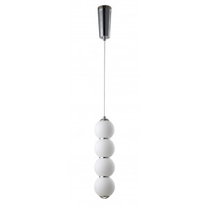 Подвесной светильник Crystal Lux Desi DESI SP4 CHROME/WHITE