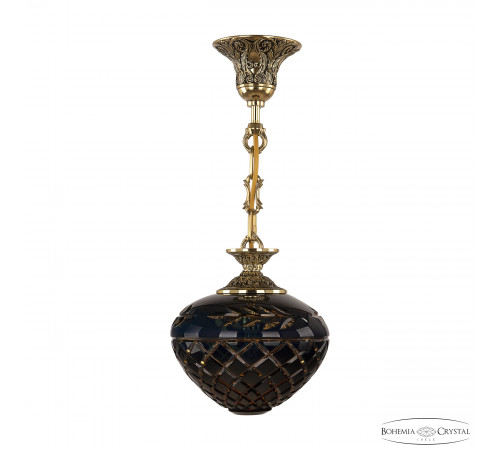Подвесной светильник Bohemia Ivele Crystal 7003P/18 GB Amber-Blue/H-1B